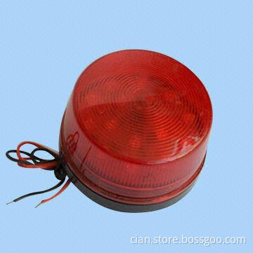 External Siren in Red, 12V DC Standard Voltage